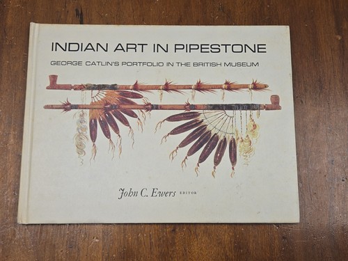 Indian art pipestone by - in,